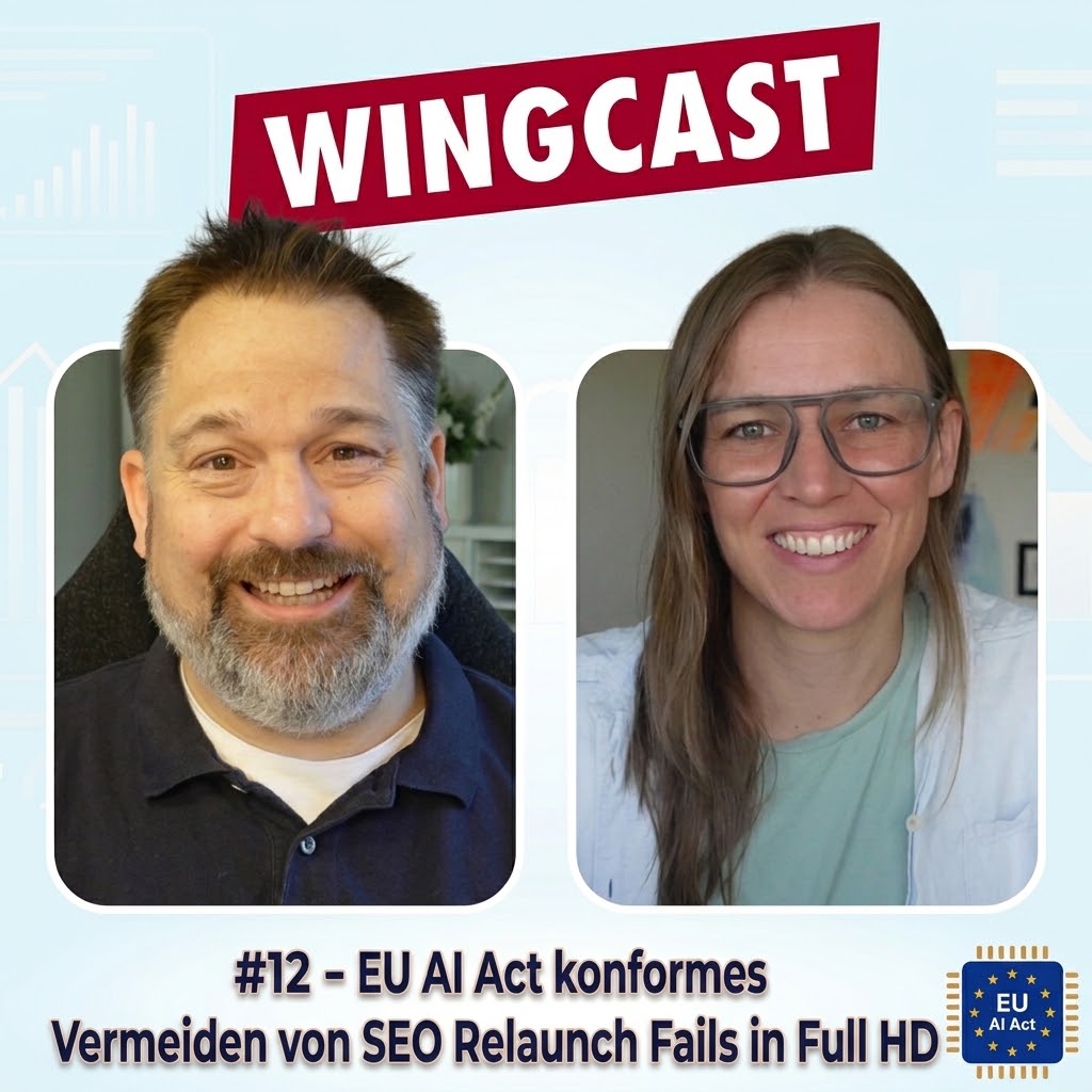 Cover: EU AI Act-konformes Vermeiden von SEO Relaunch-Fails - diesmal in Full HD