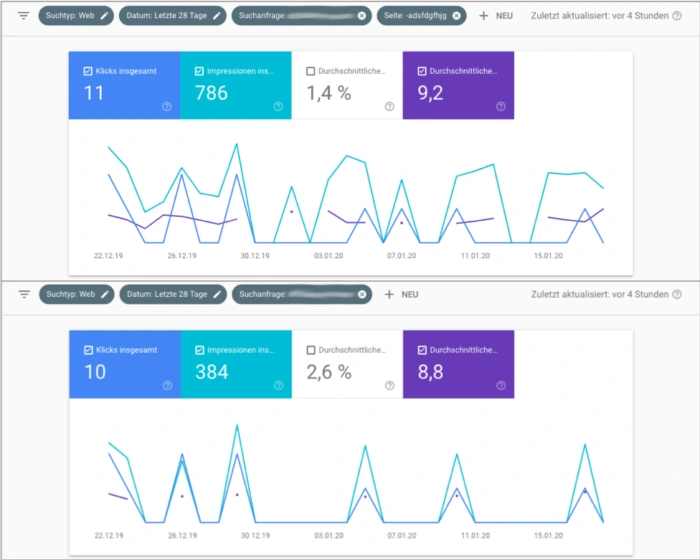 Screenshot: Edge-Case-Werte
