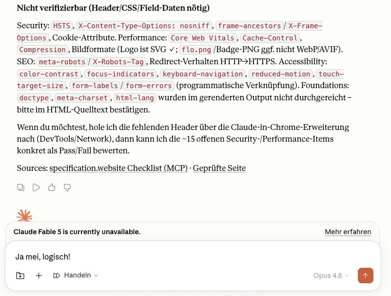 nicht verifizierbar