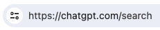 URL Zeile mit dem Inhalt https://chatgpt.com/search